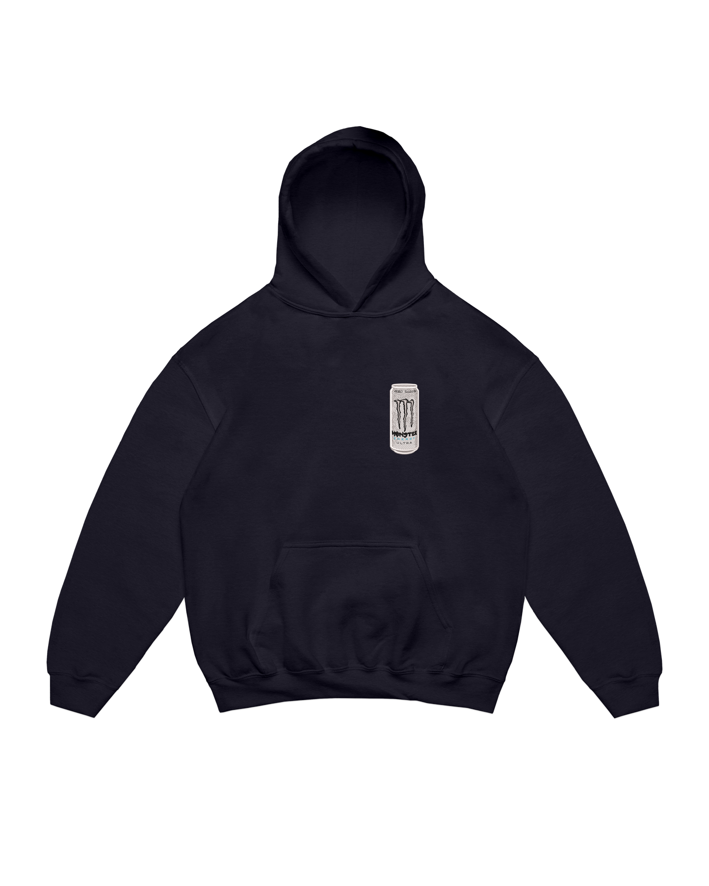 WHITE MONSTER BOTTLE HOODIE