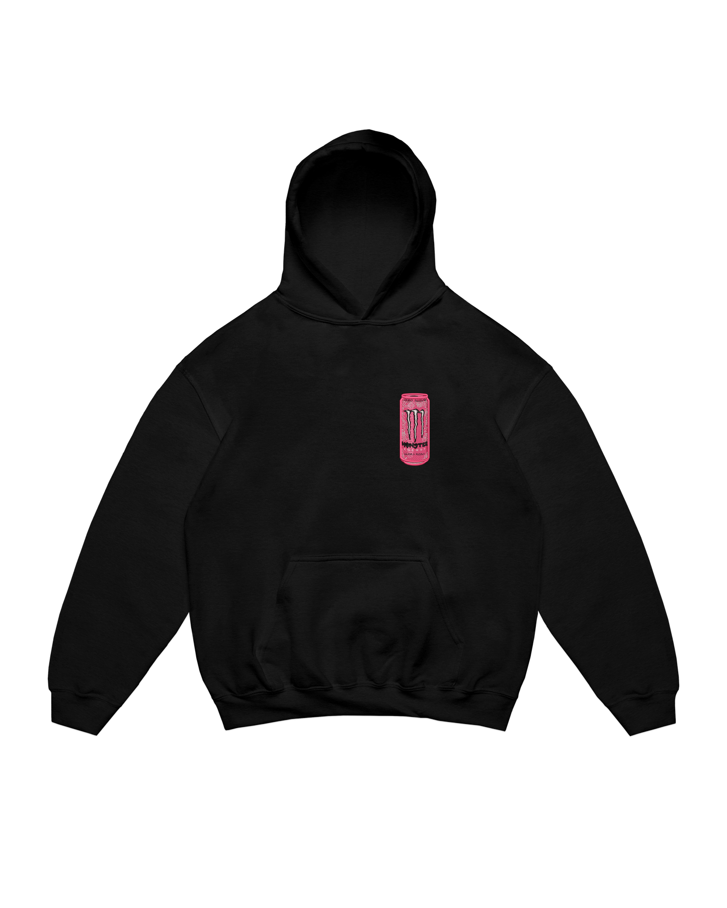 PINK MONSTER BOTTLE HOODIE