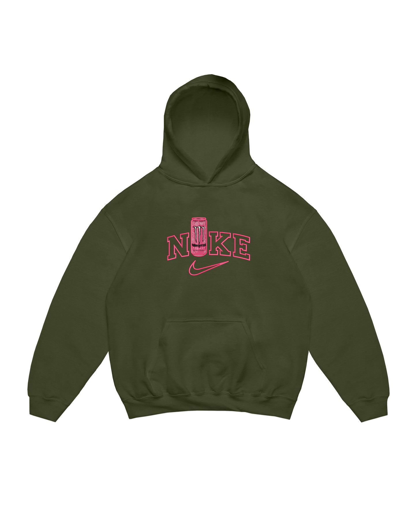 PINK MONSTER HOODIE