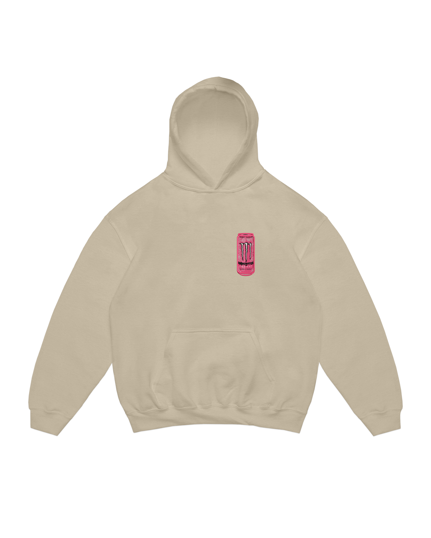 PINK MONSTER BOTTLE HOODIE
