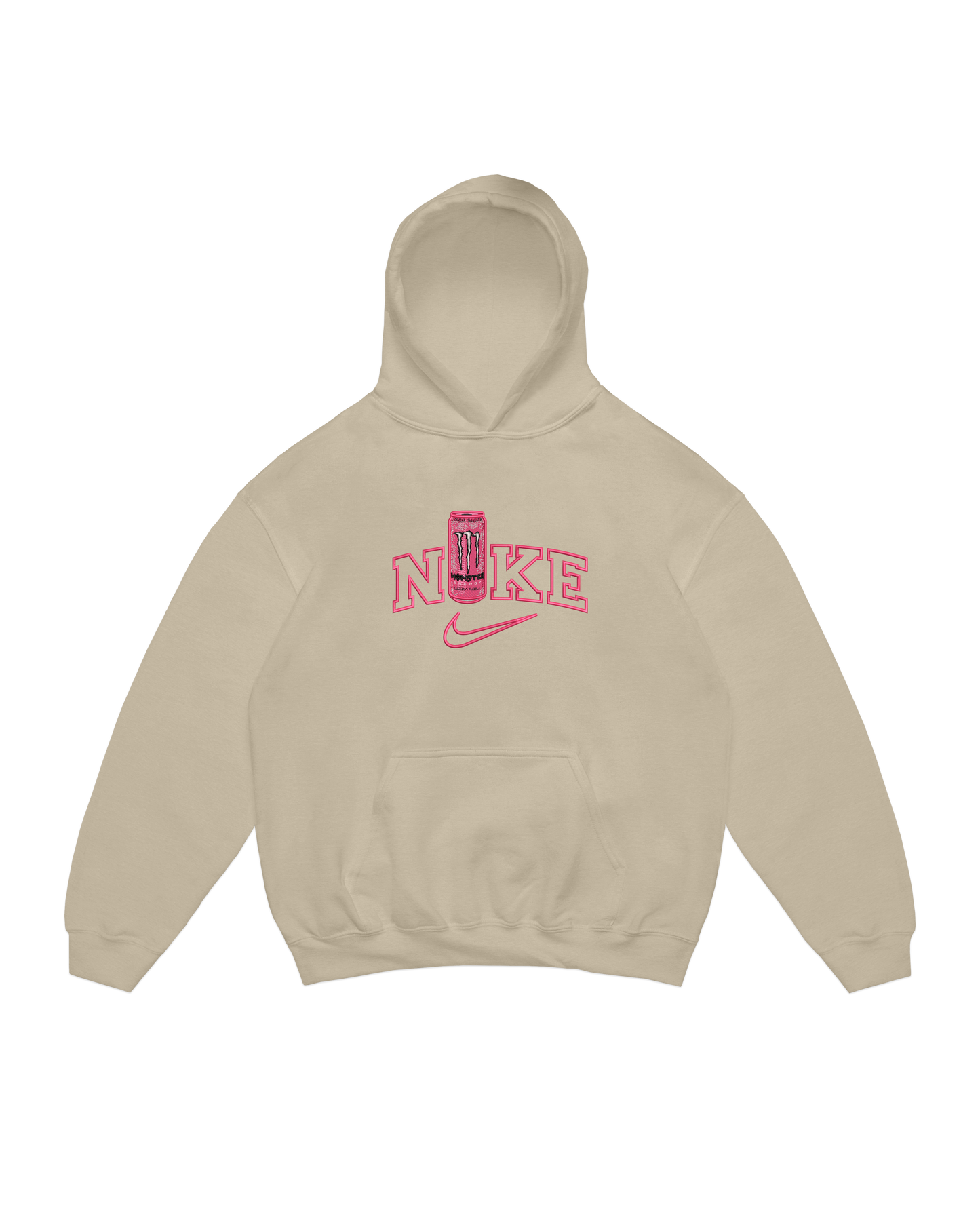 PINK MONSTER HOODIE