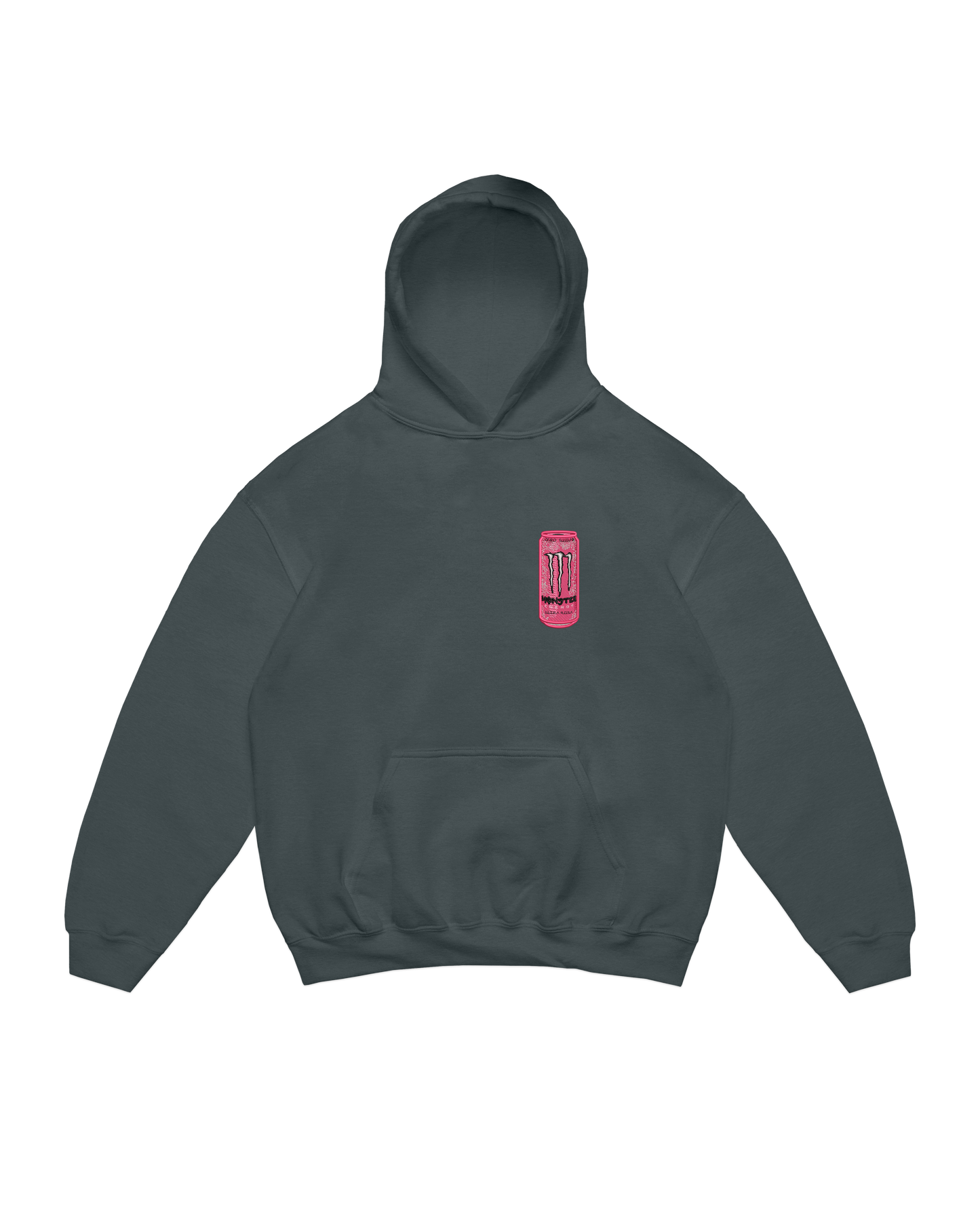 PINK MONSTER BOTTLE HOODIE