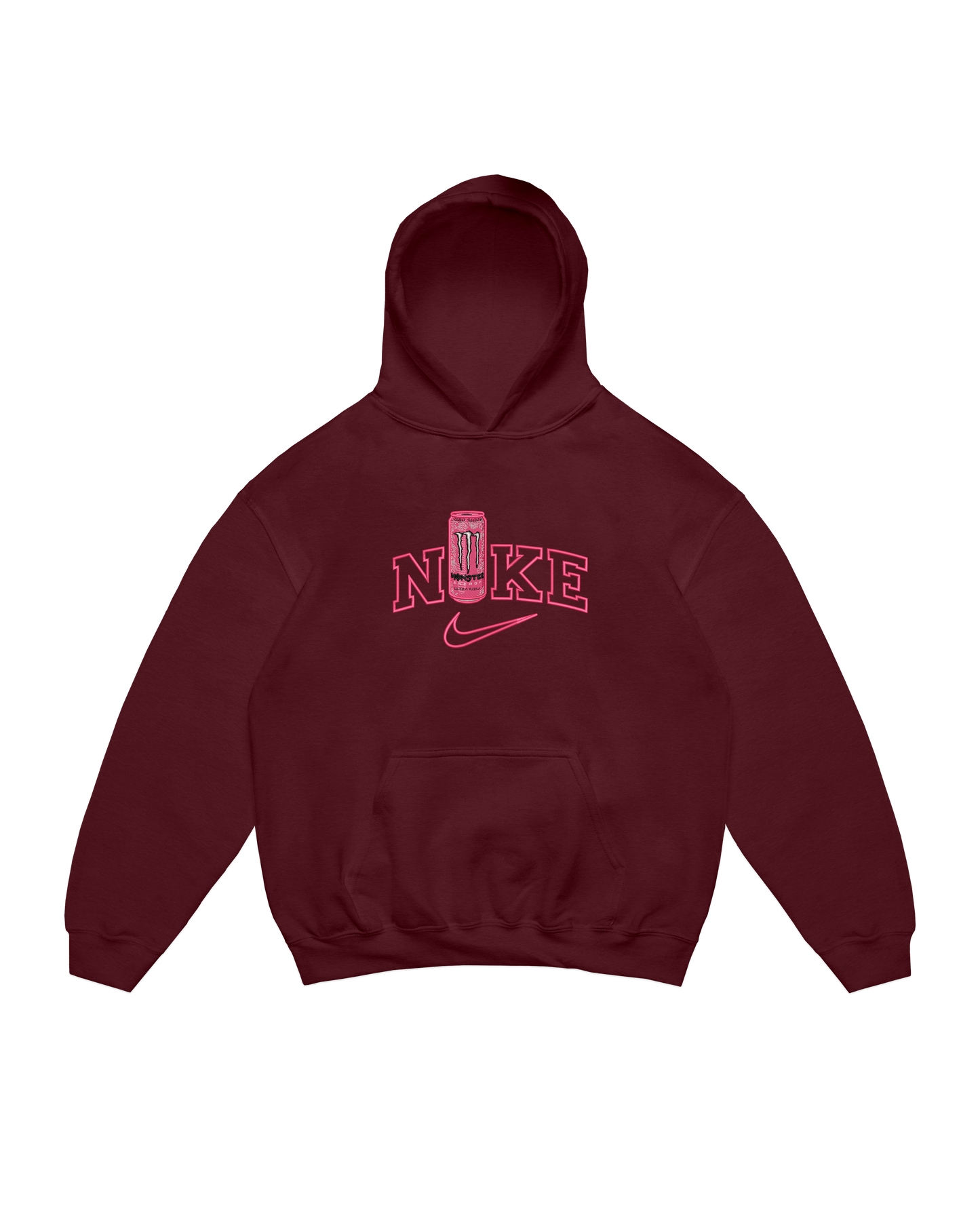 PINK MONSTER HOODIE