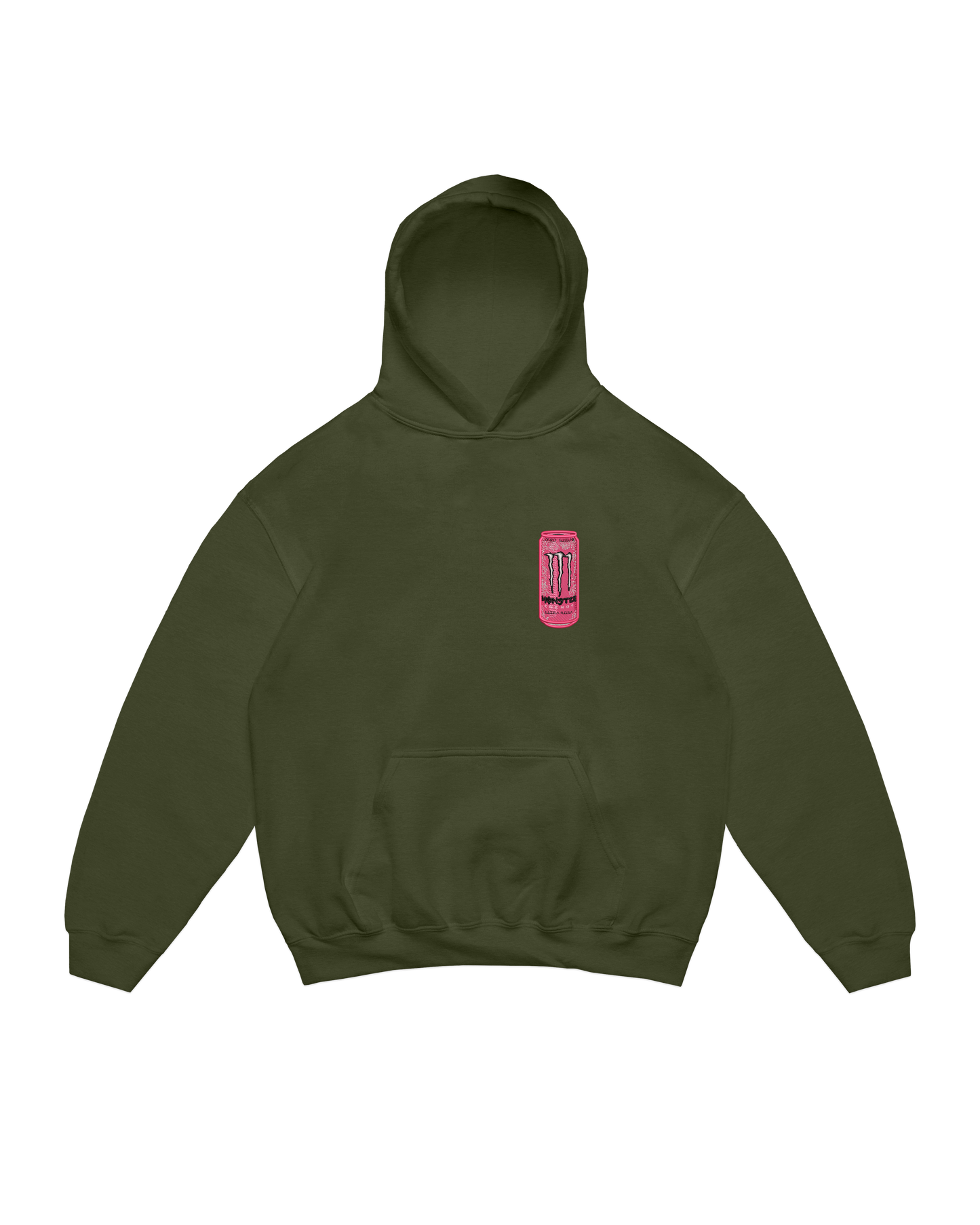 PINK MONSTER BOTTLE HOODIE