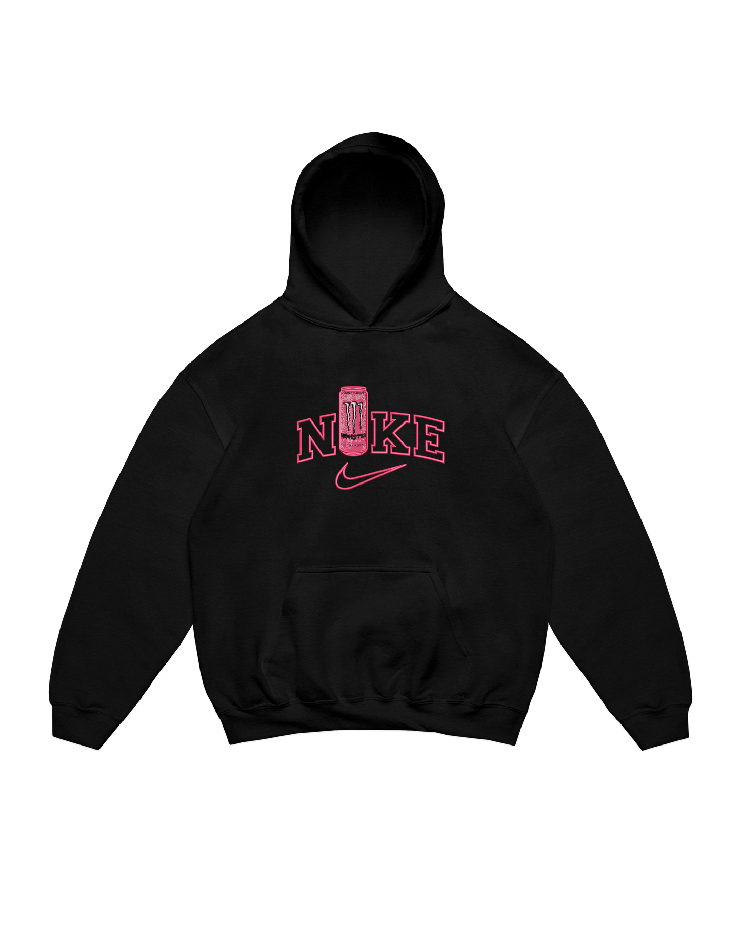 PINK MONSTER HOODIE