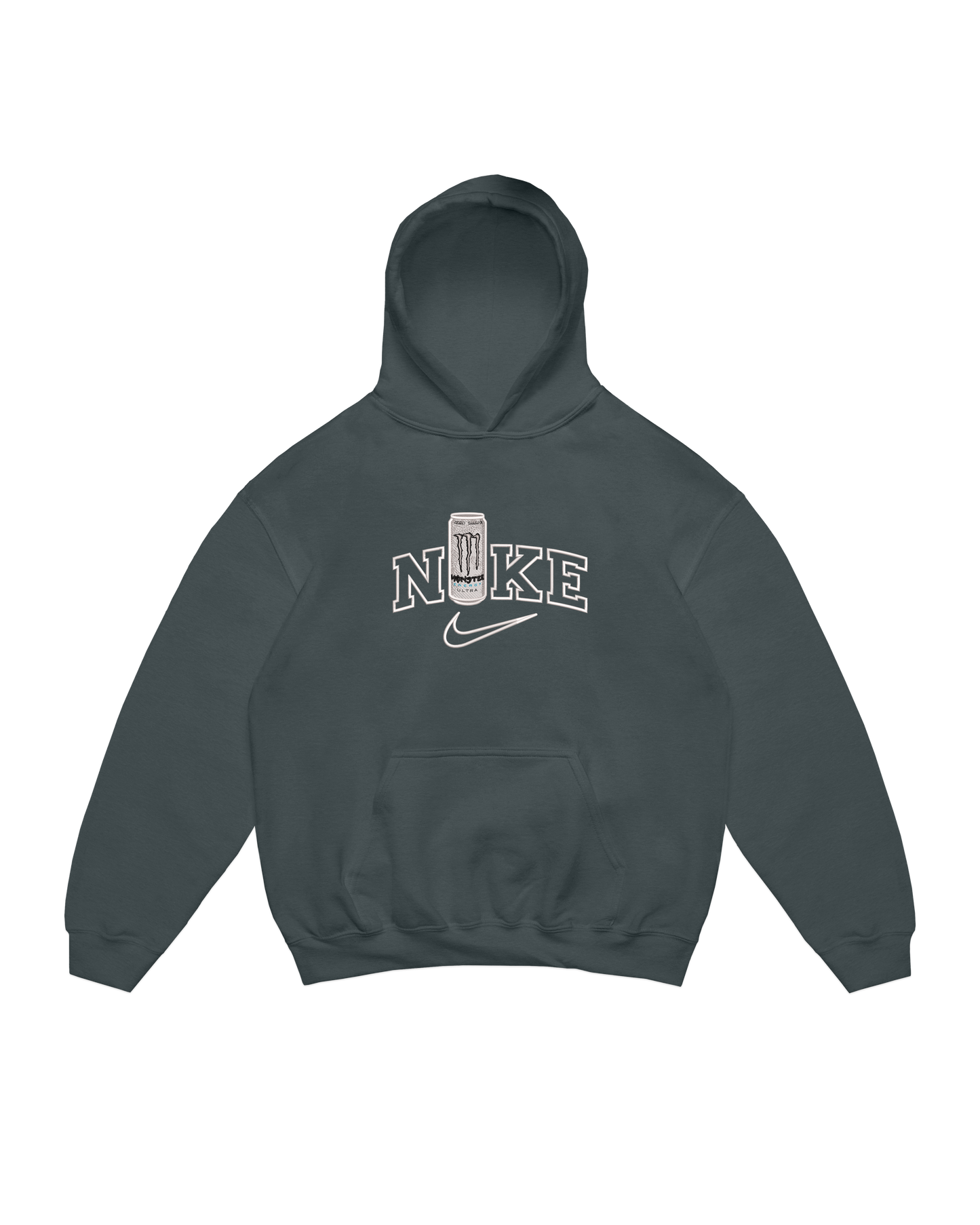 WHITE MONSTER HOODIE