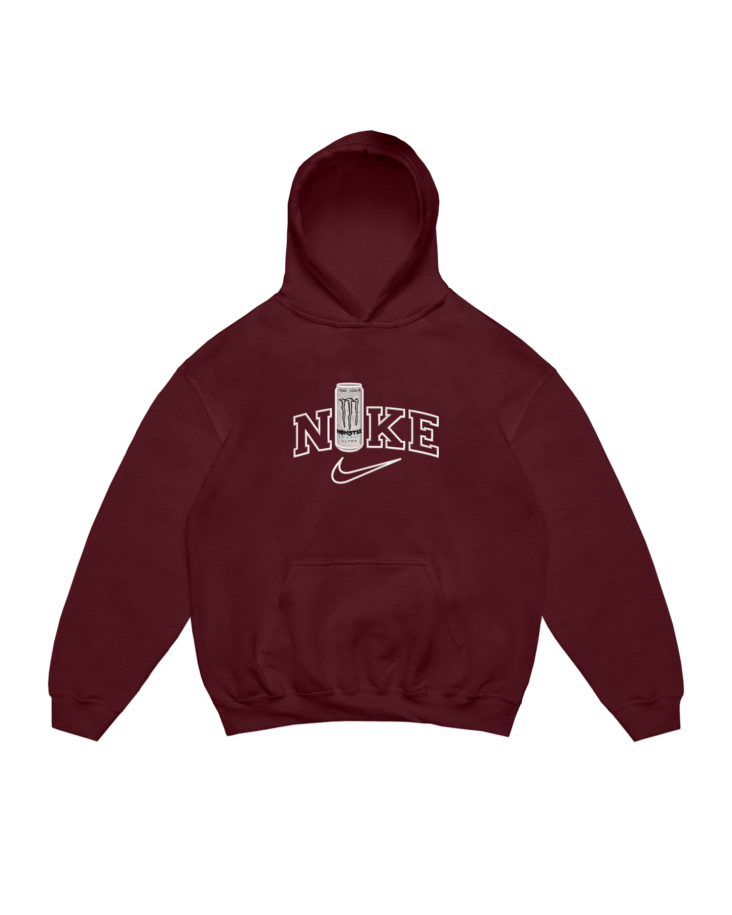 WHITE MONSTER HOODIE