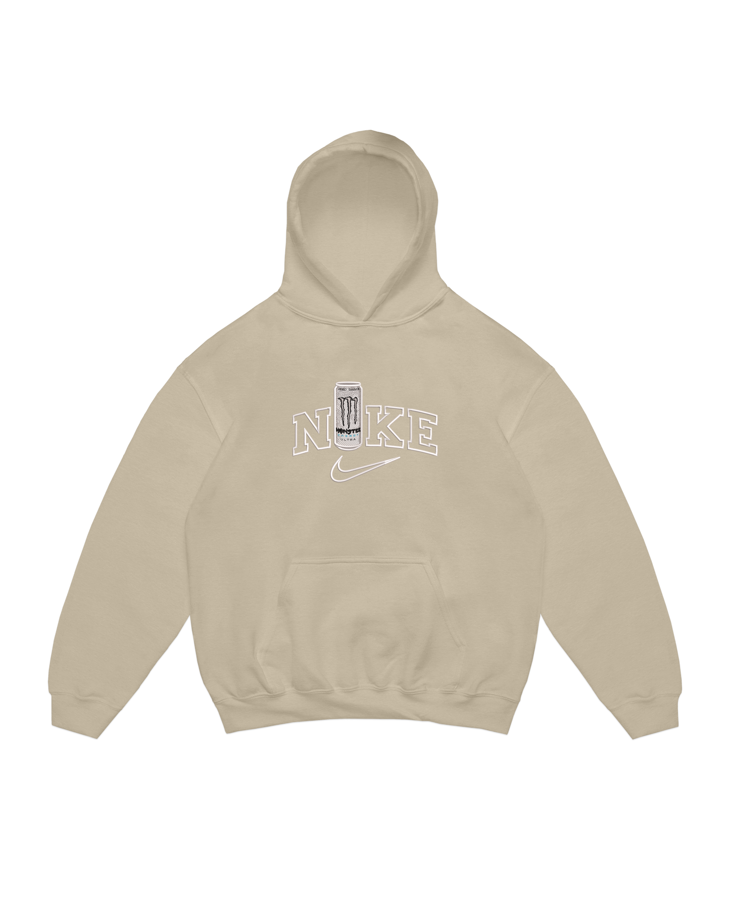 WHITE MONSTER HOODIE