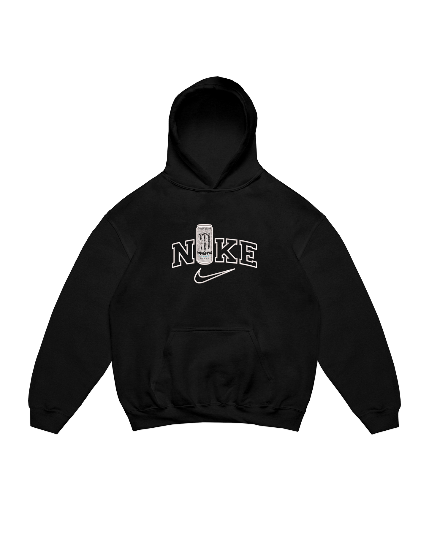 WHITE MONSTER HOODIE