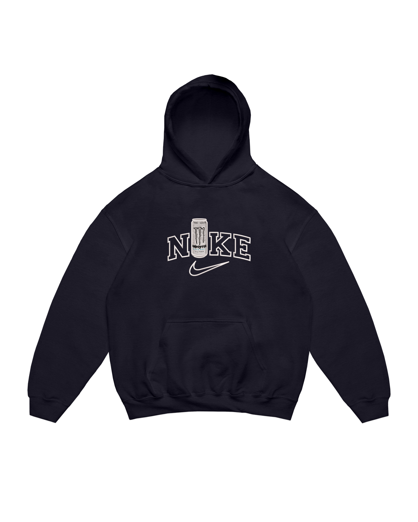 WHITE MONSTER HOODIE