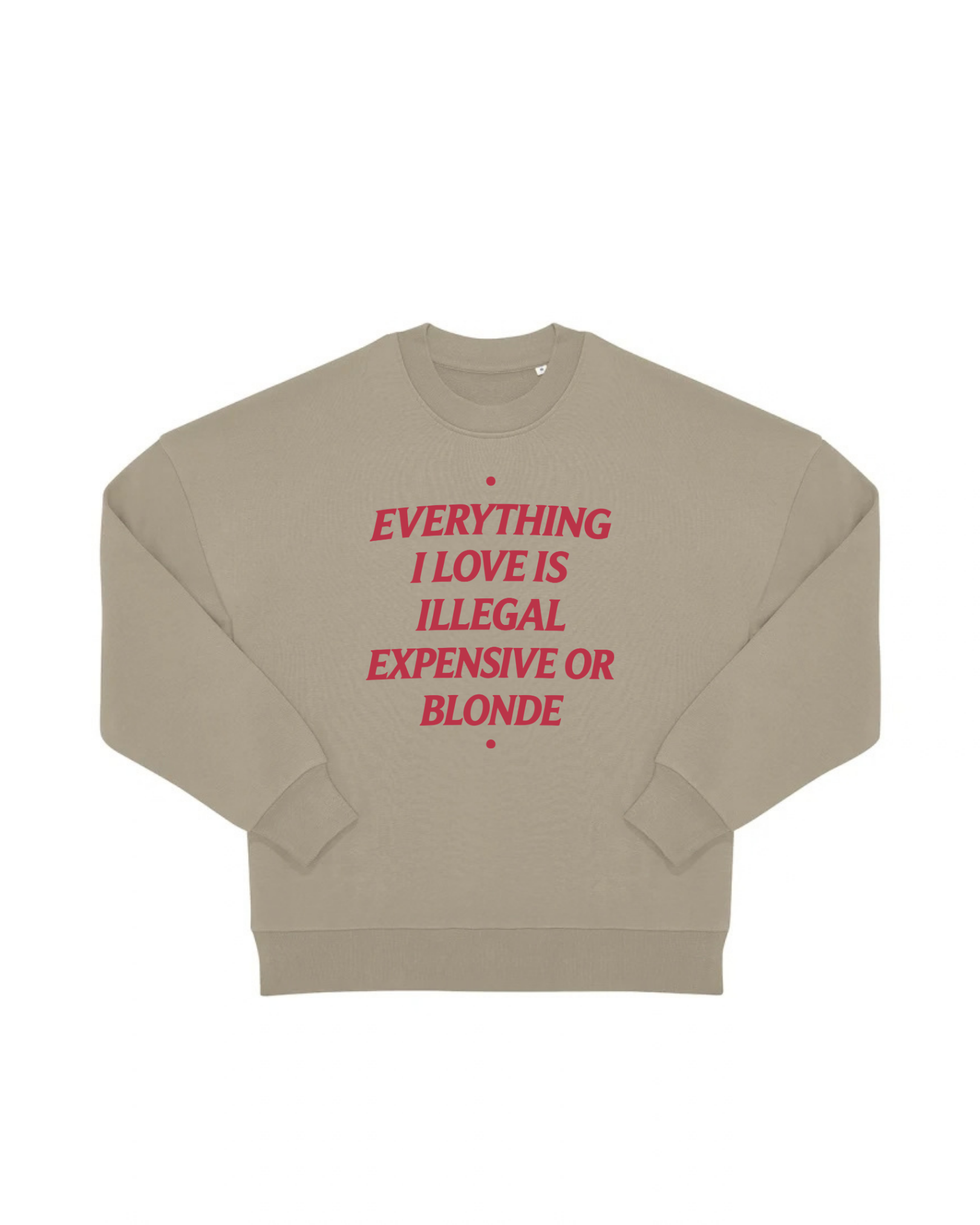 “EXPENSIVE OR BLONDE“