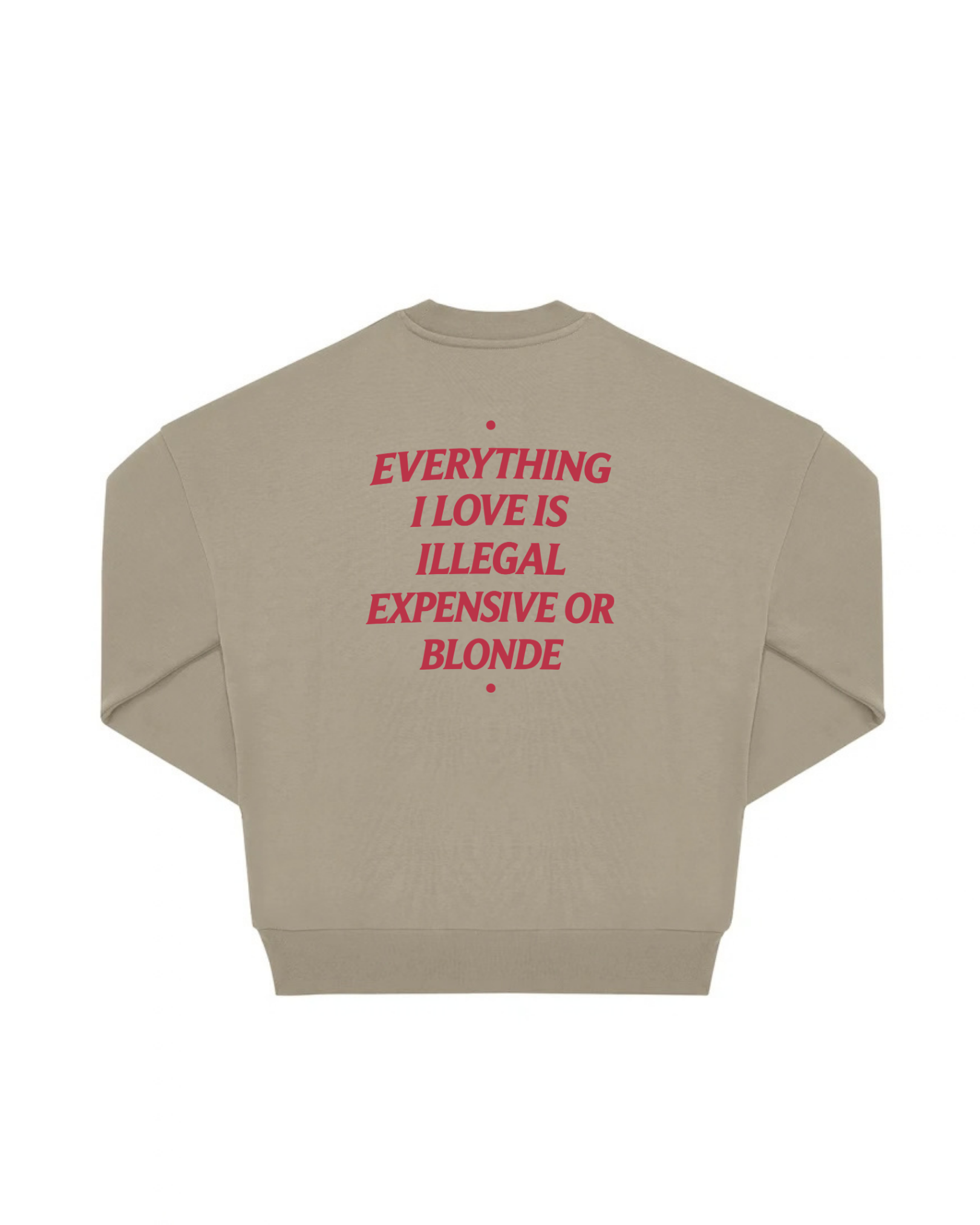 “EXPENSIVE OR BLONDE“