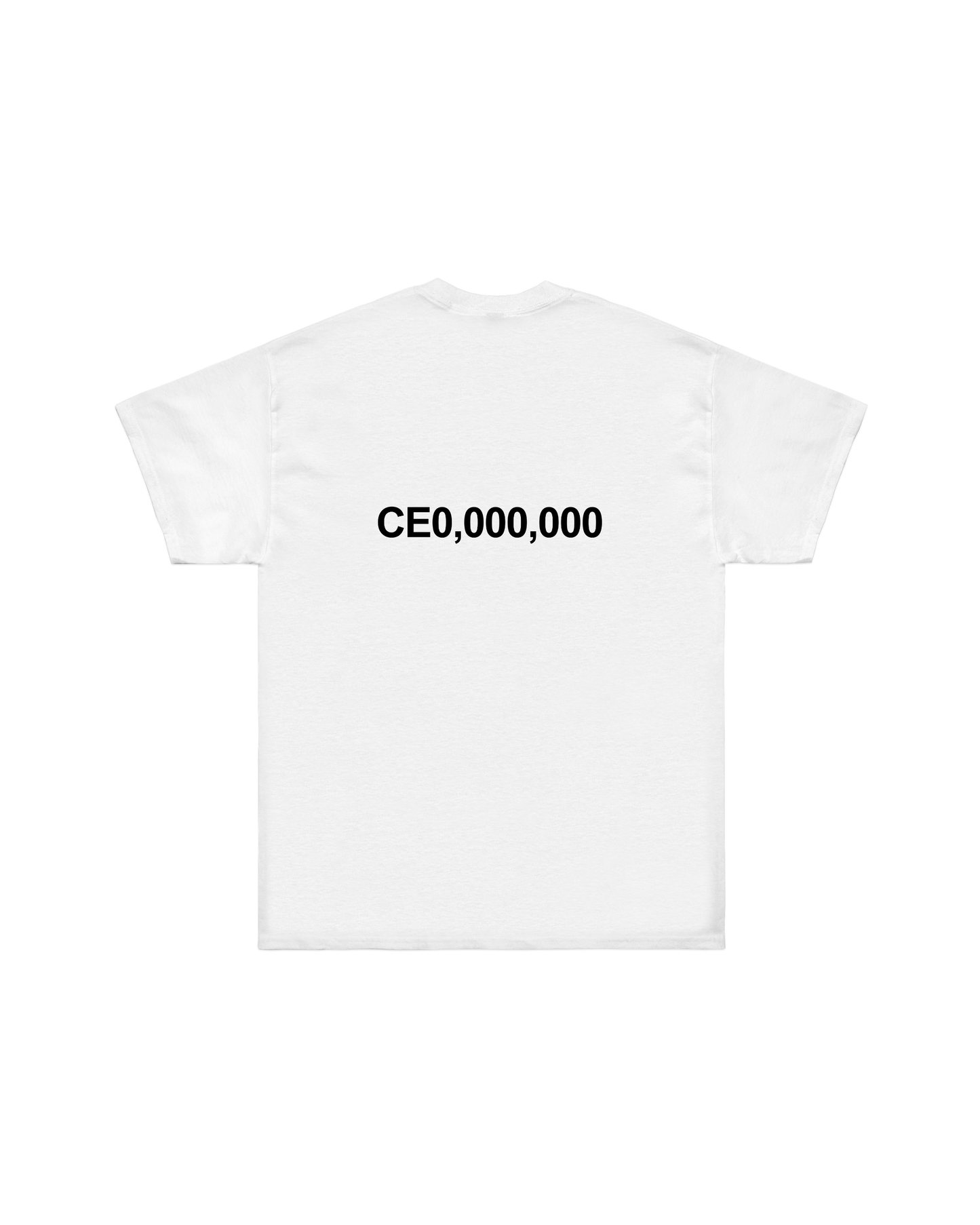 “CE0,000,000“ OVERSIZED TEE