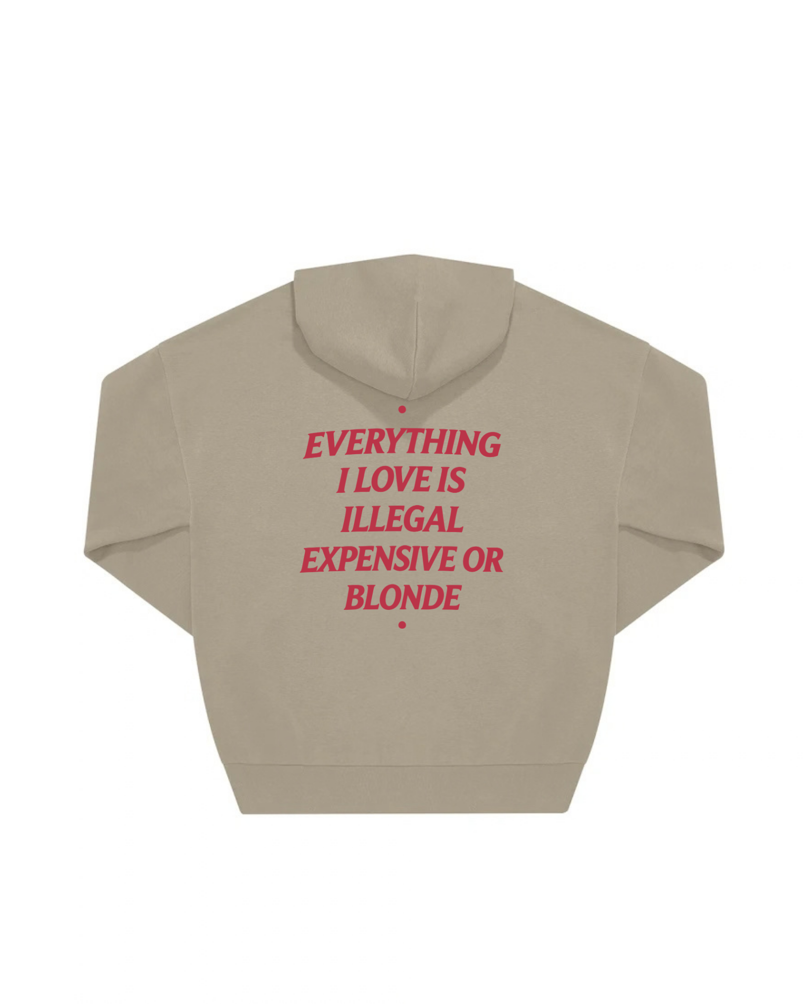 “EXPENSIVE OR BLONDE“