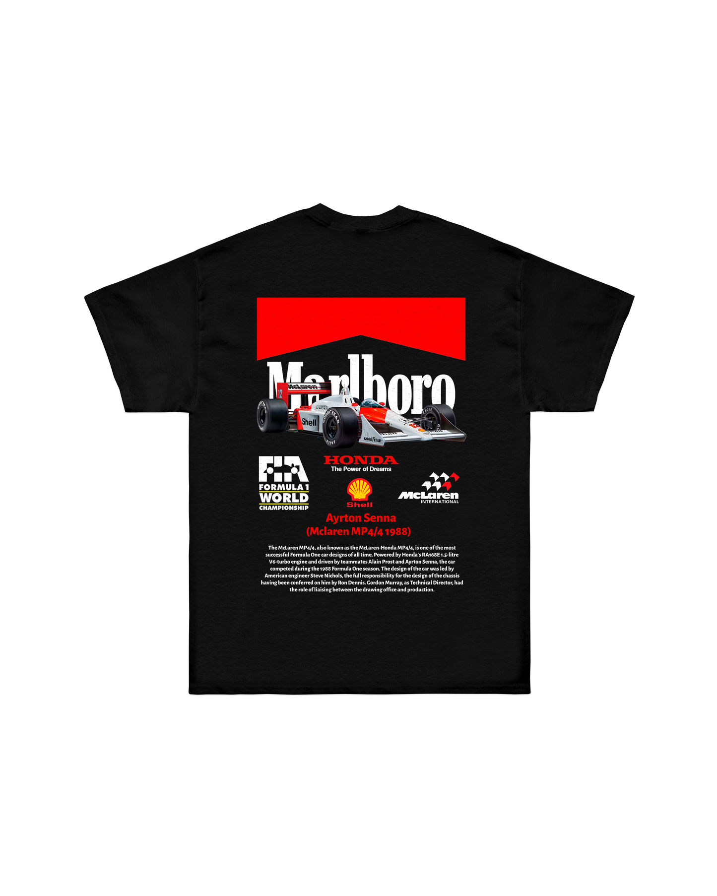 SENNA 1988 TSHIRT