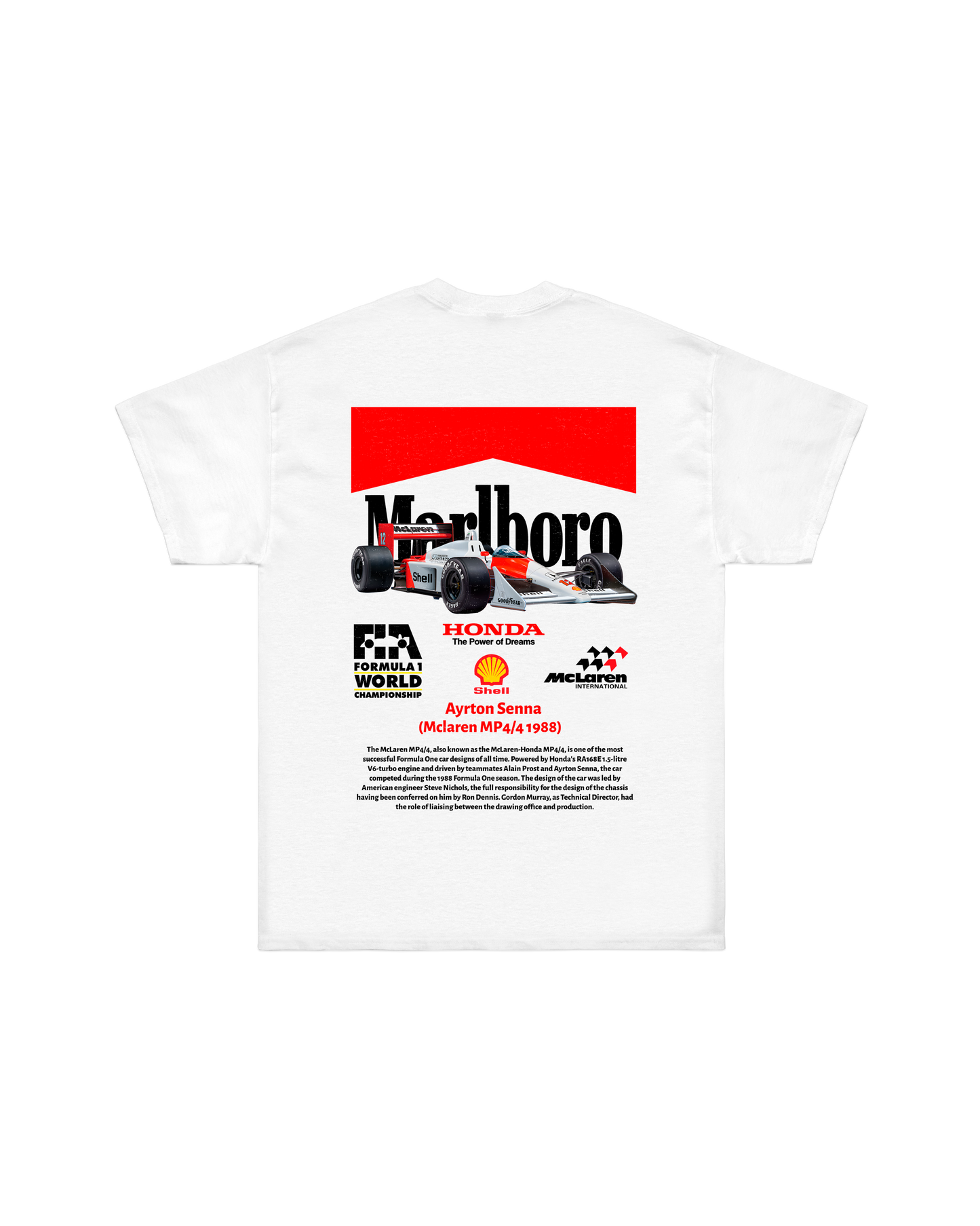 SENNA 1988 TSHIRT