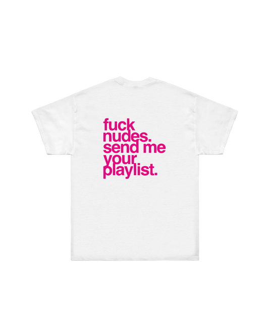“FU*K NUDES“ OVERSIZED TEE
