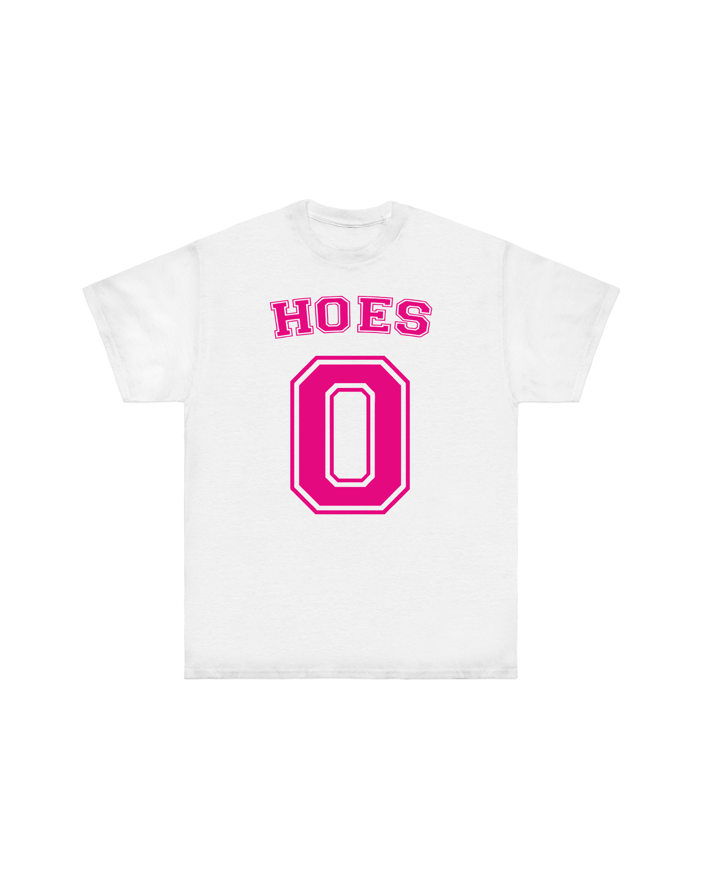 “0 HOES“ OVERSIZED TEE