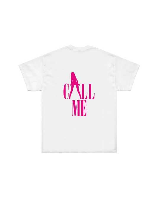 “CALL ME“ OVERSIZED TEE