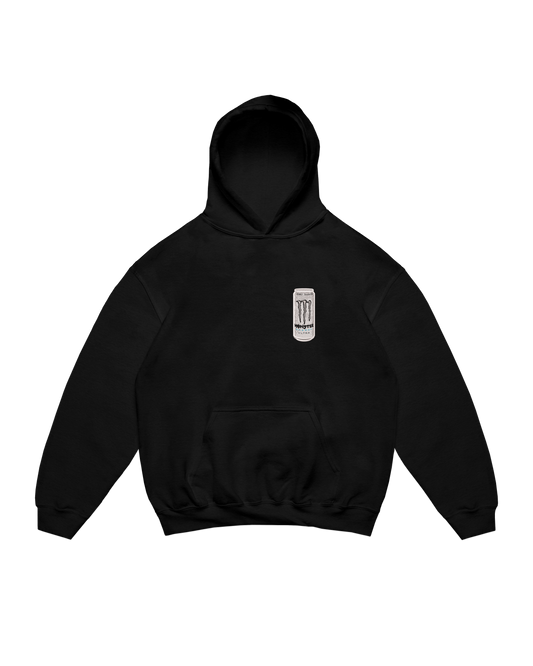 WHITE MONSTER BOTTLE HOODIE