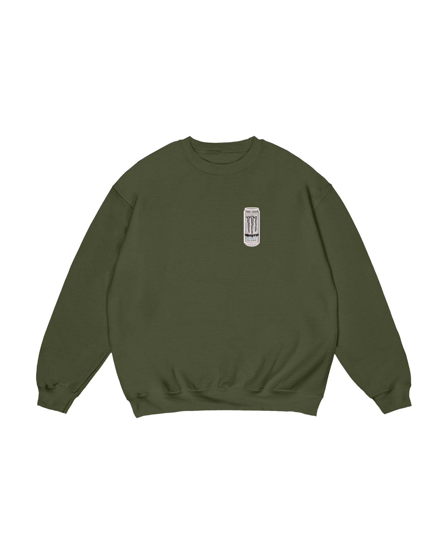 WHITE MONSTER BOTTLE HOODIE/SWEATSHIRT