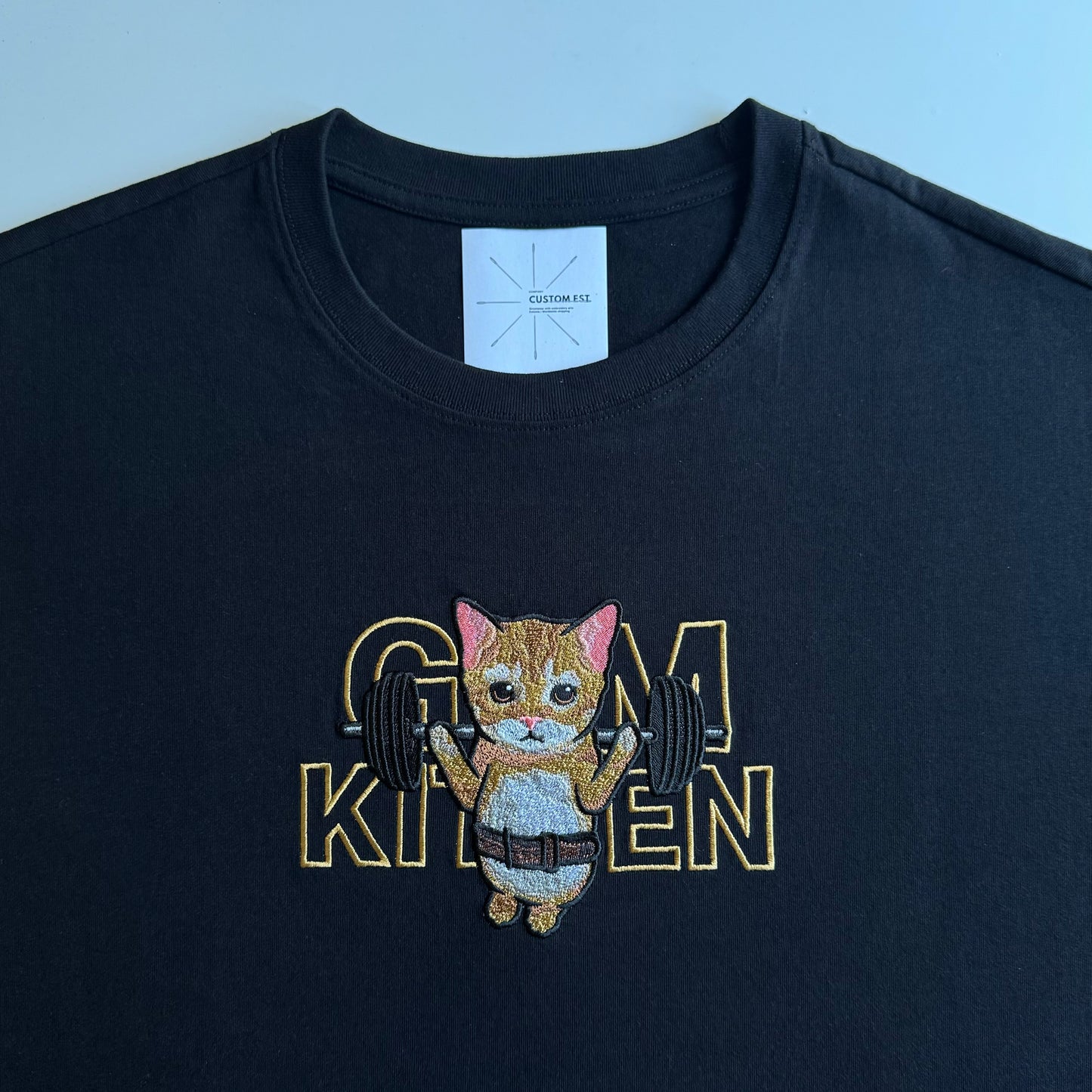 GYM KITTEN HOODIE