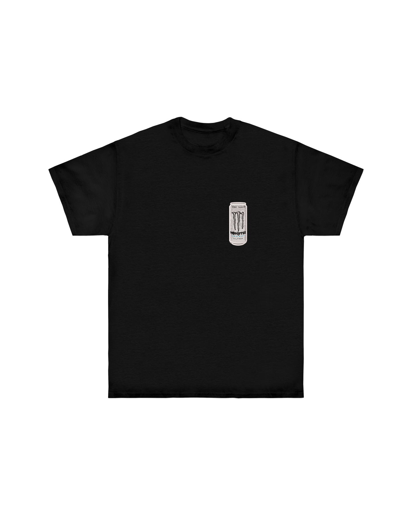 WHITE MONSTER BOTTLE T-SHIRT