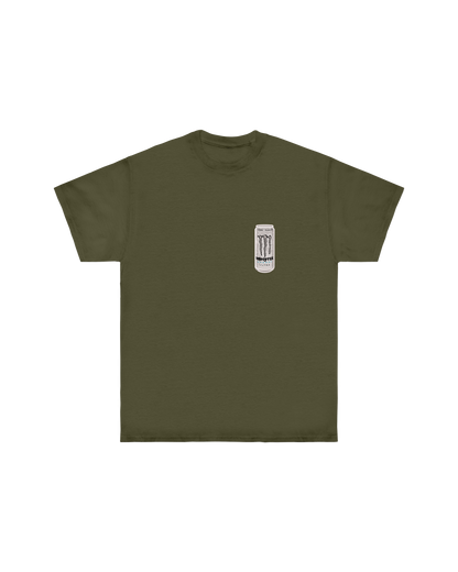 WHITE MONSTER BOTTLE T-SHIRT